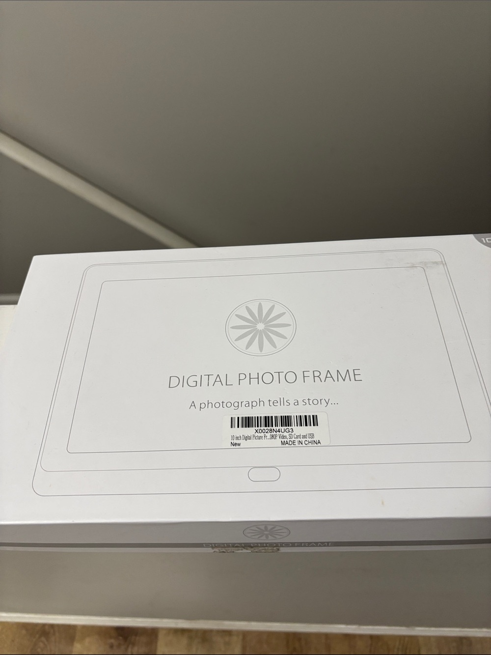 Black Digital Photo Frame - Compact Display never used